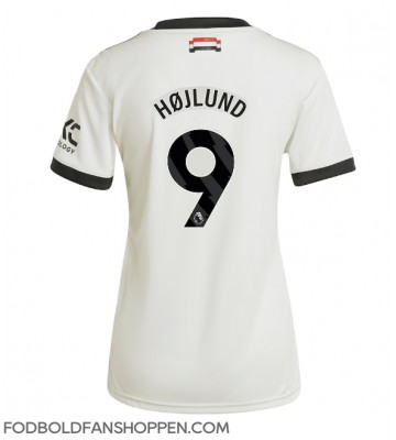 Manchester United Rasmus Hojlund #9 Tredjetrøje Dame 2024-25 Kortærmet